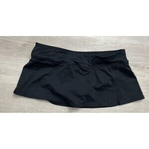 Lands End Mini Swim Skort Skirt Built in brief summer swim beach travel size 4P